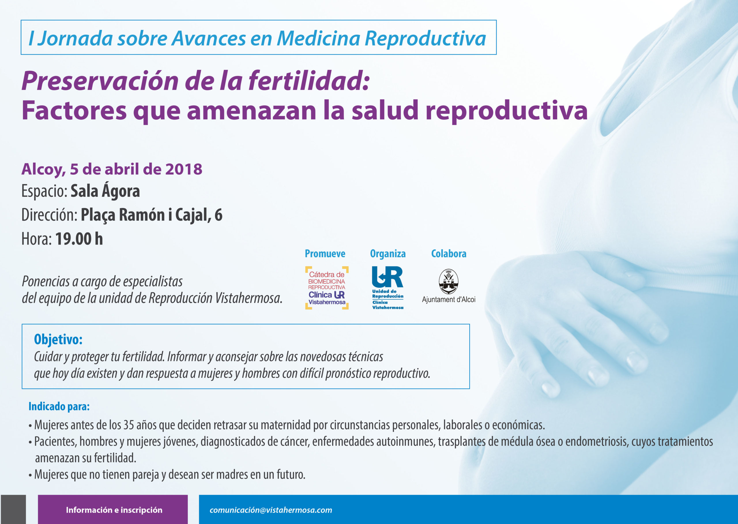 UR Vistahermosa team professionals explain the innovative techniques to preserve fertility